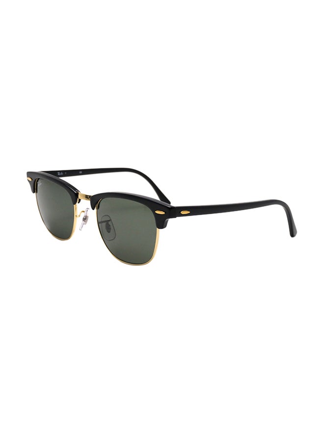 Ray-Ban - Men's Clubmaster Sunglasses - RB3016-W0365-51 - Lens Size: 51 mm - Black - Image 1