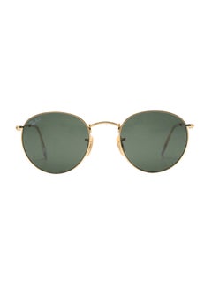 Ray-Ban Men's Full Rim Round Sunglasses - RB3447-001-50 - Lens Size: 50 mm - Gold  - Image 2