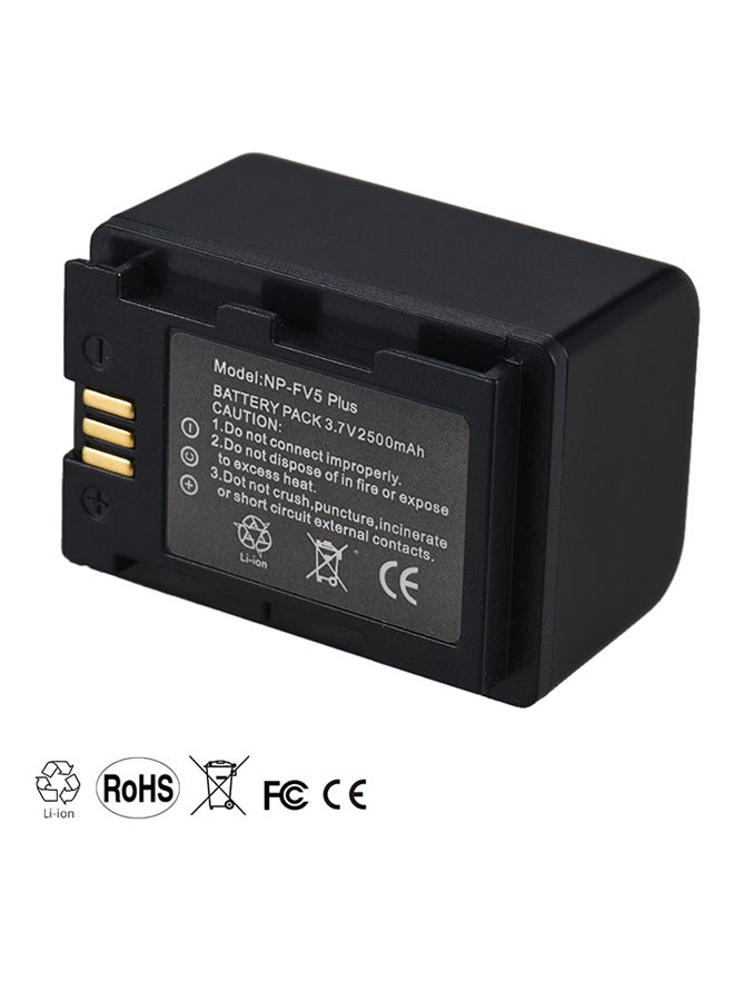 Np-Fv5 Plus Battery Pack 3.7V 2500Mah Rechargeable Battery For Andoer