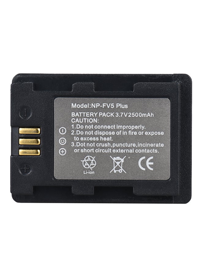 Np-Fv5 Plus Battery Pack 3.7V 2500Mah Rechargeable Battery For Andoer