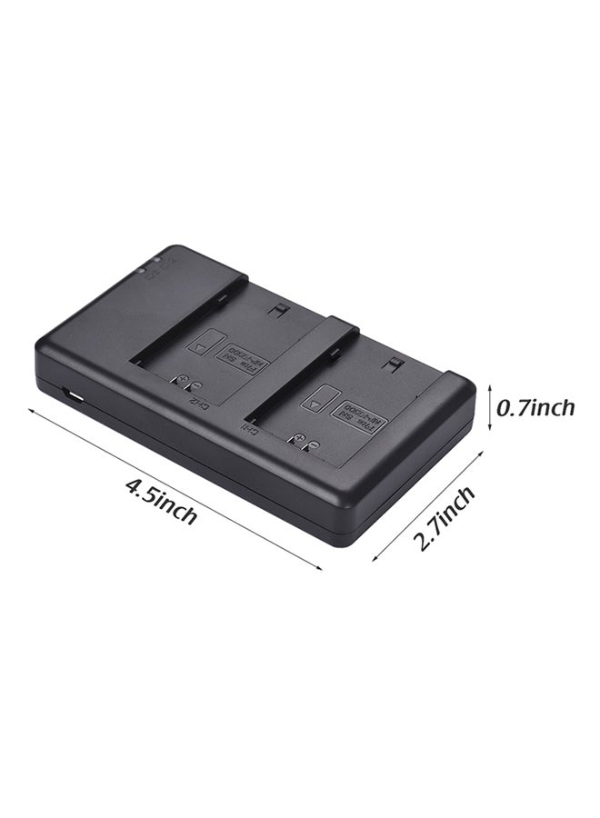 Fb - FB Dual USB NP-FZ100 Camera Battery Charger for Sony A7III A9 A7RIII A7SIII - Image 1