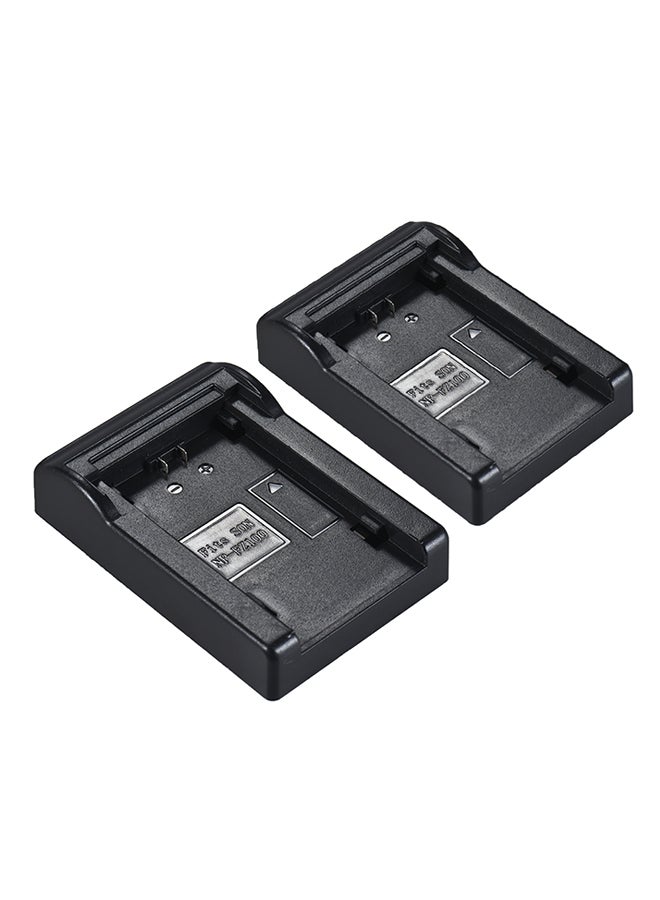 ANDOER 2 Piece Battery Plate For Neweer Dual/Four Channel Battery Charger For Sony A7Iii A9 A7Riii A7Siii  - Image 1