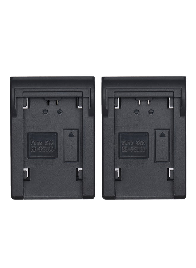 ANDOER 2 Piece Battery Plate For Neweer Dual/Four Channel Battery Charger For Sony A7Iii A9 A7Riii A7Siii  - Image 4