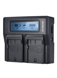 Dual Channel Lcd Camera Battery Charger For Panasonic Lumix Dc-Gh5 Dmc-Gh3 Dmc-Gh3K Dmc-Gh4 Dmc-Gh4K