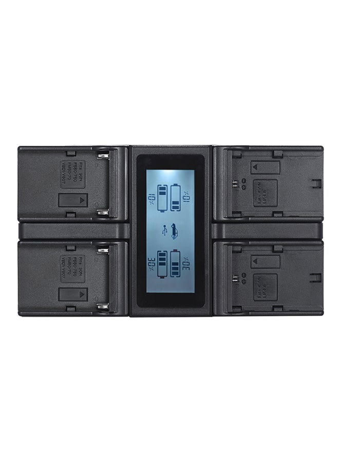 ANDOER Channel Digital Camera Battery Charger For Canon 5Diii 5Ds 5Dsr - Image 1