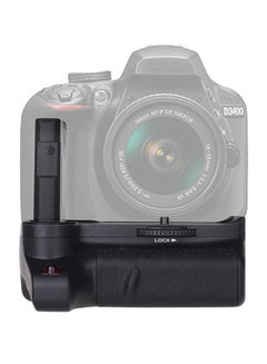 Generic BG-2V Professional Vertical Battery Grip Camera Battery Grip Holder Compatible for Nikon D3400 Camera  - Image 3