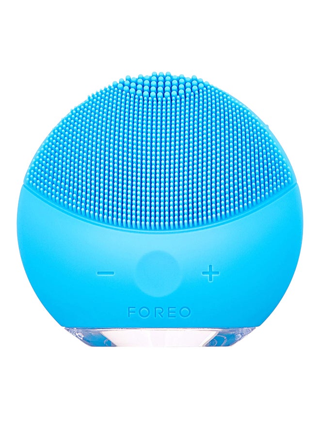 Mini 2 Rechargeable Facial Cleansing Brush Blue 7.5x8x2.85cm - Image 1