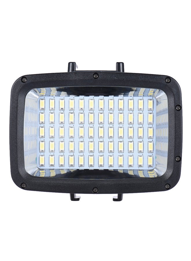 أندوير مصباح LED فائق السطوع مقاوم للماء بقوة 1800 لومن بعدد 3 أوضاع للتصوير تحت الماء حتى عمق 40 متراً من 60 لمبة بدرجة حرارة لونية 5500K - Image 1