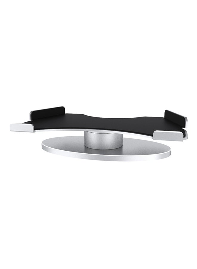 Aluminum Alloy Stand Holder Bracket Horizontal 360 Degree Protective Station Home Office Base Cradle For Echo Show Smart Speaker black  - Image 5