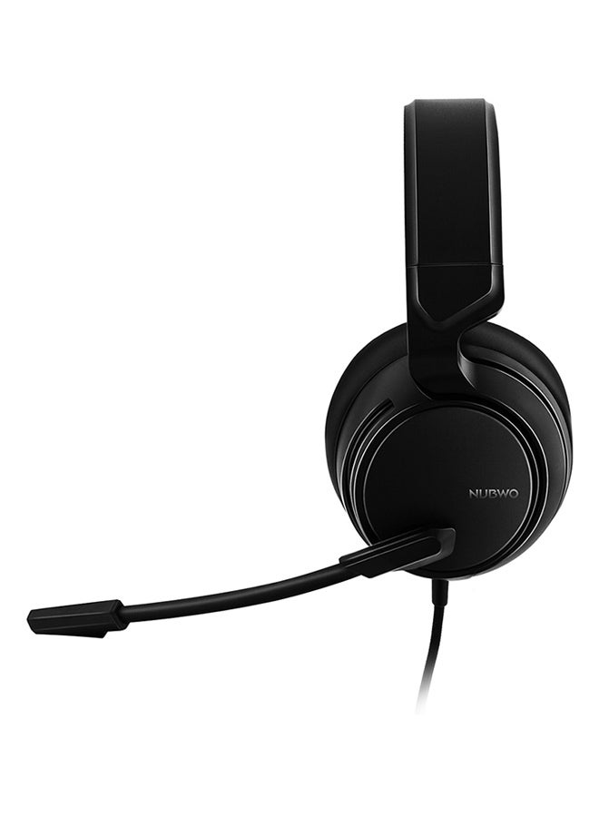 NUBWO - Noise Cancelling Over-Ear Gaming Wired Headphone For PC Laptop - Image 1