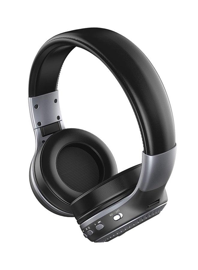 Zealot Stereo Bluetooth Wireless Over-Ear Headphone With Microphone Black/Grey - Image 2