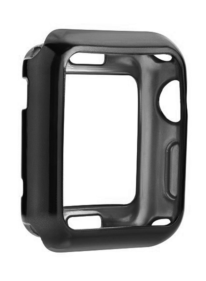 Smart Watch Protection Case Cover For Apple iWatch Series 1 2 3 38 mm 42 mm Black - Image 3