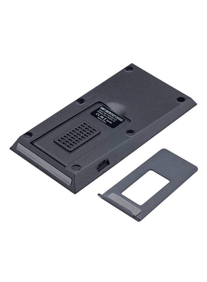 Generic - Qi Standard Wireless Phone Charger Dock Black - Image 1