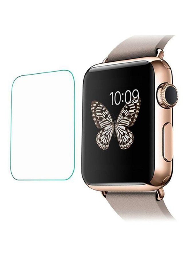 Tempered Glass Screen Protector For Apple Watch (42mm) Clear