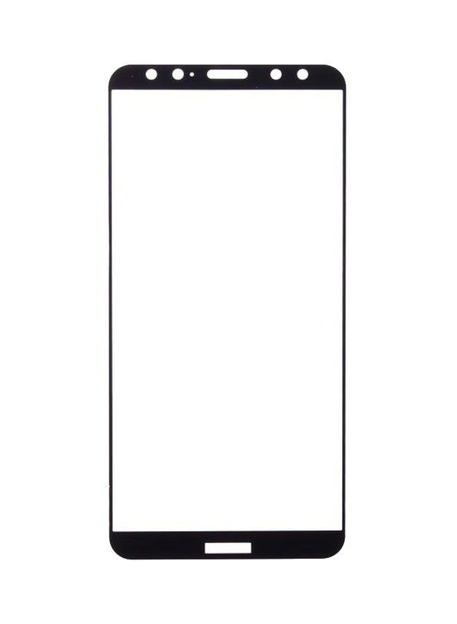Muzz - Tempered Glass Screen Protector For Huawei Mate 10 lite Black/Clear - Image 1