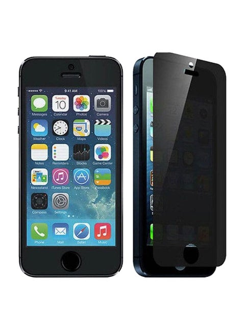 Privacy Screen Protector For Apple iPhone 5S/5/5C Black