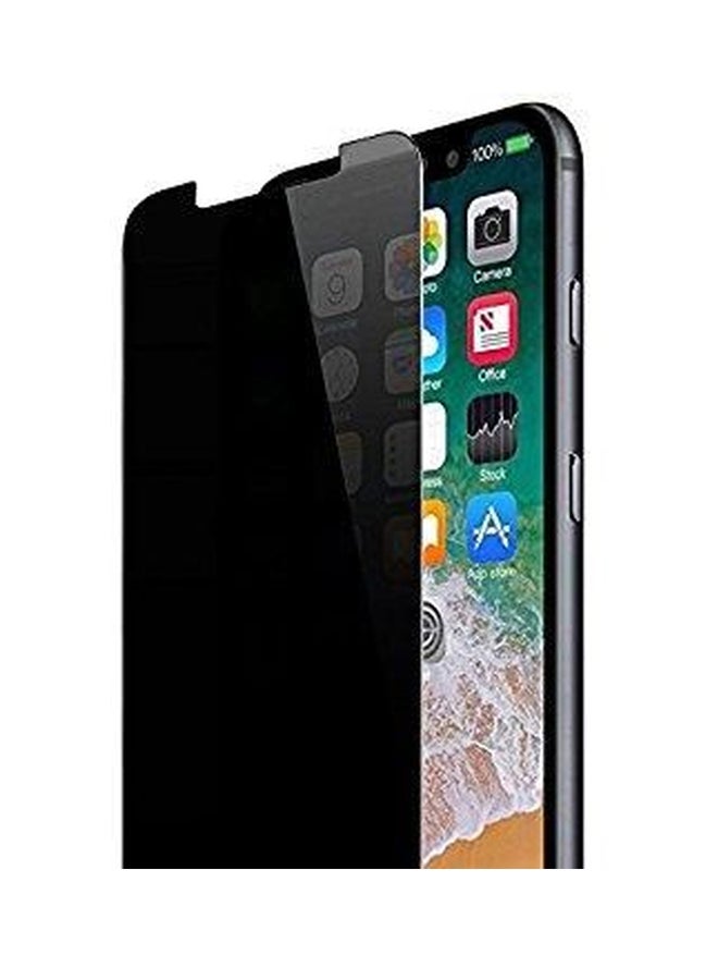 Muzz Privacy Screen Protector For Apple iPhone X Black  - Image 2