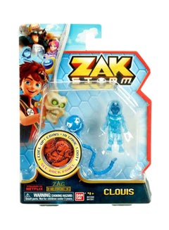 Zag Heroez Zak Storm Clovis Action Figure Blue