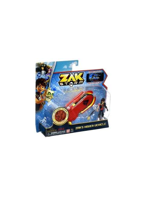 Zak Storm Zak's Hover Figure And Vehicle