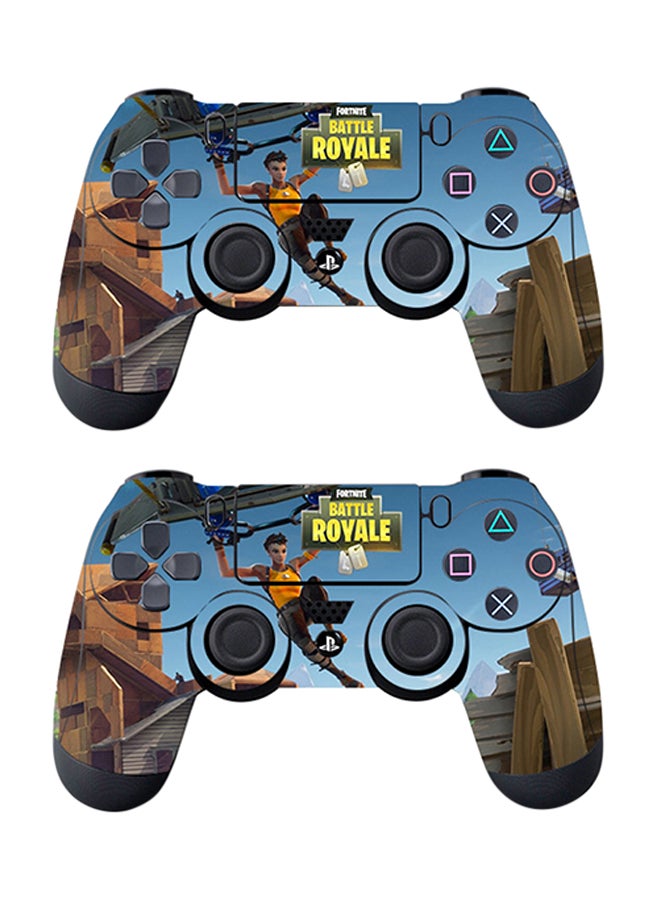 ملصق بطبعة لعبة "Fortnite Battle Royale" لذراع تحكم بلايستيشن 4 من قطعة واحدة - Image 1