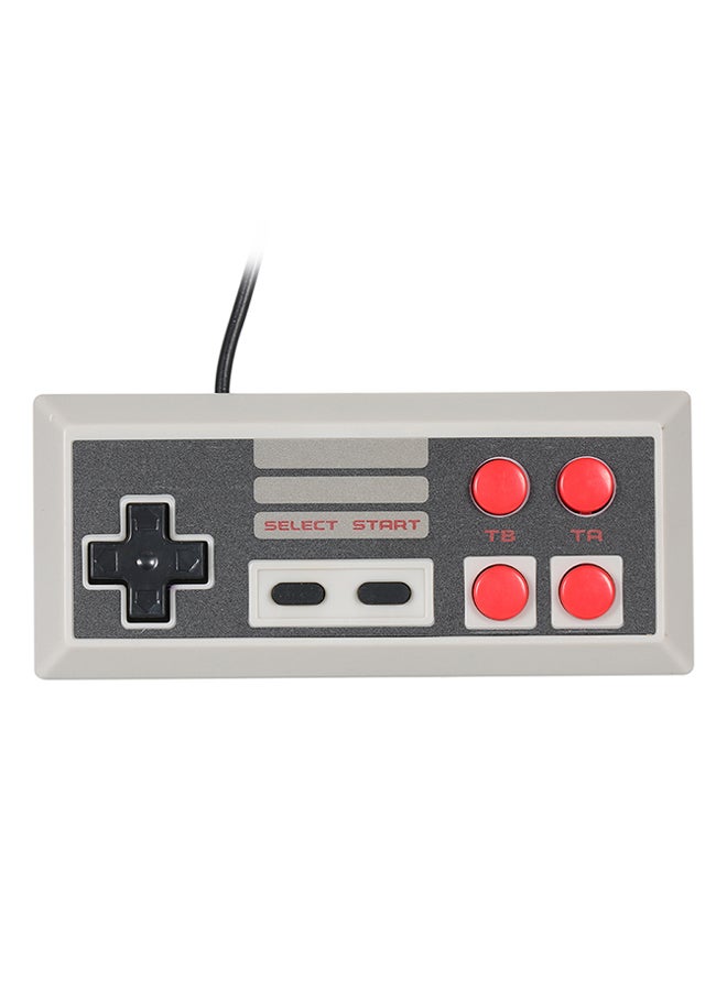 Generic - Mini Wired Video Game Console With Two Button TV Handheld Gaming With 2 Controllers For Nes 620 Built-in Classical Games EU-Plug - Image 1