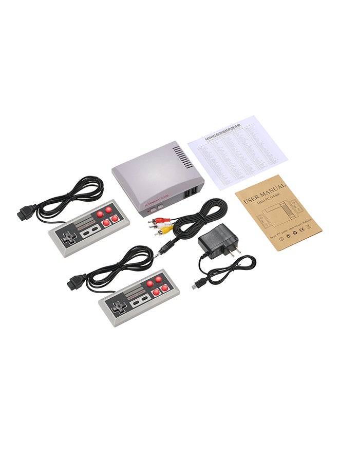 Generic - Mini Wired Video Game Console With Two Button TV Handheld Gaming With 2 Controllers For Nes 620 Built-in Classical Games US-Plug - Image 1