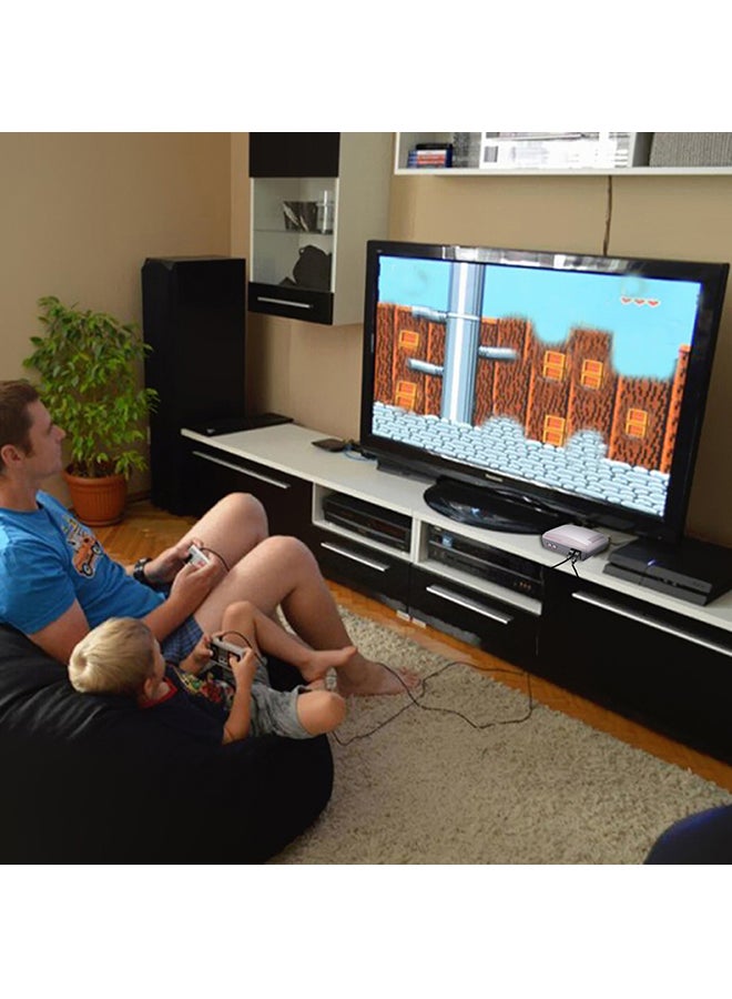 Generic - Mini Wired Video Game Console With Two Button TV Handheld Gaming With 2 Controllers For Nes 620 Built-in Classical Games US-Plug - Image 1