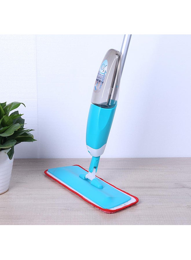 Microfibre Water Spray Flat Mop Blue - Image 2