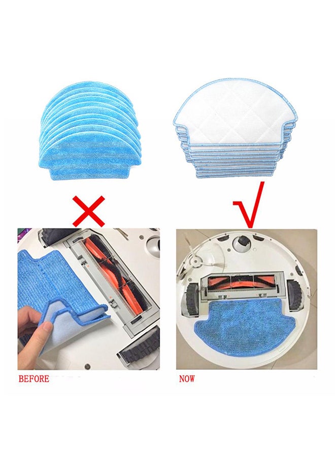 Roborock S50 S51 Mop Cloths For Xiaomi/Mijia Vacuum Cleaner Generation 1 Blue  - Image 3