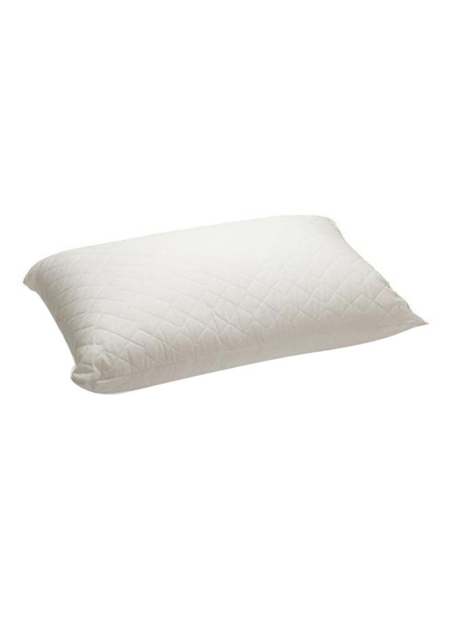 Quilted Pillow White