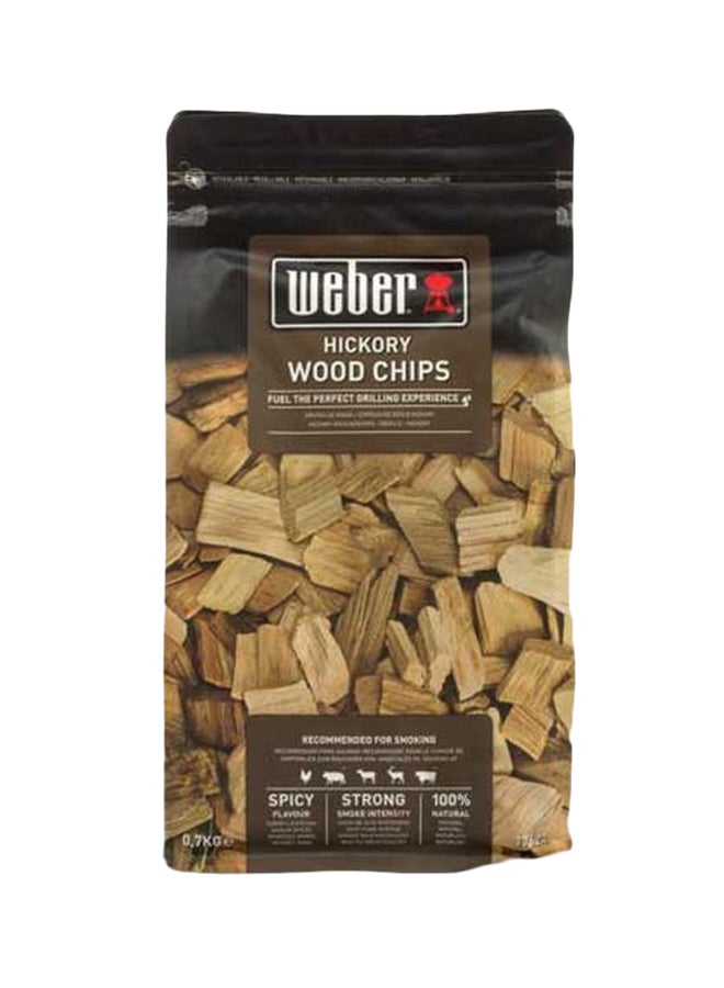 Weber Smoking Hickory Wood Chips 12x32.5x17centimeter 