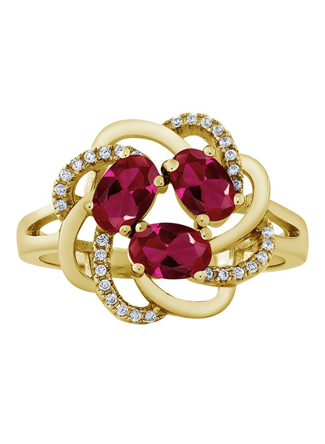 جم ستون كينج خاتم من الذهب عيار 18 قيراطاً - Image 1