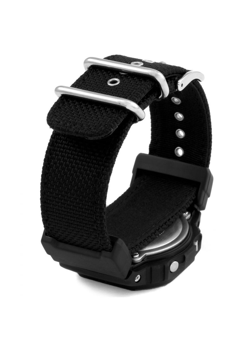 كاسيو ساعة يد رقمية ومقاومة للماء طراز DW-5600BBN-1ER للرجال - Image 3