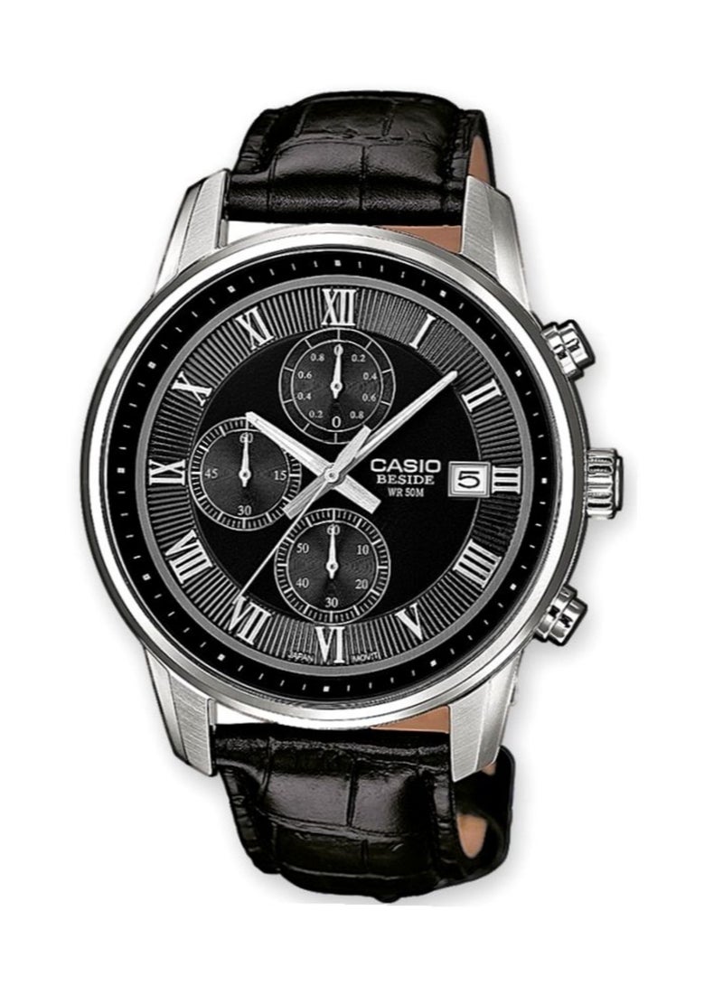 CASIO Men's BEM-511L-1 Water Resistant Chronograph Watch