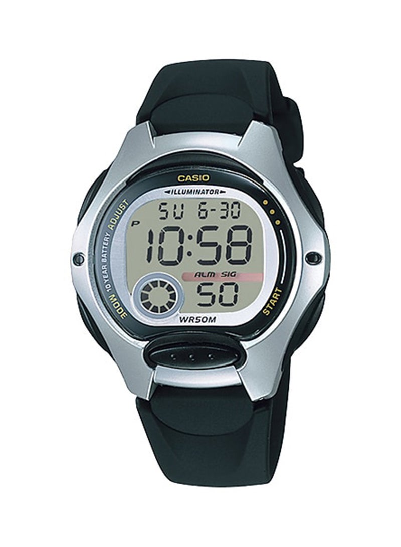 CASIO Women's Resin Digital Wrist Watch LW-200-1A - 35 mm - Black - Image 1
