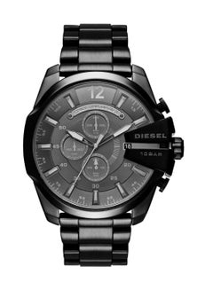 DIESEL Men's Round Shape Stainless Steel Chronograph Wrist Watch 51 mm - Black - DZ4355  - Image 1