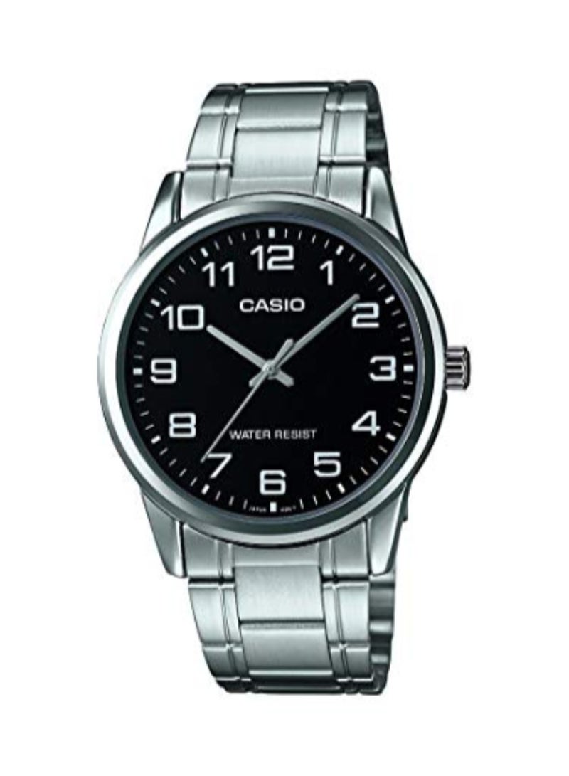 CASIO Men's Metal Analog Wrist Watch MTPV001D-1B - Image 1