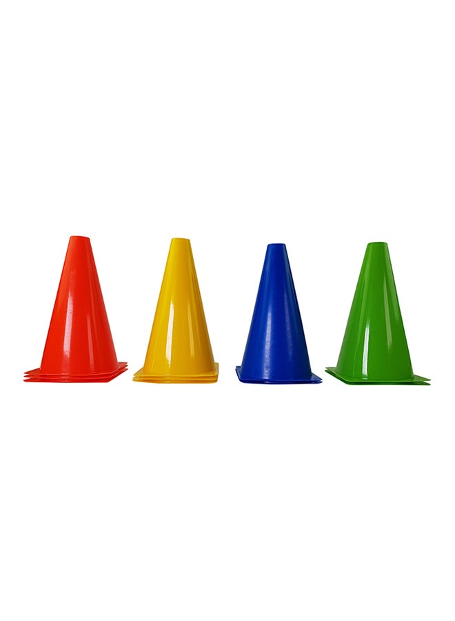 Tunturi - 10-Piece Training Cone Set 23cm 23cm - Image 1