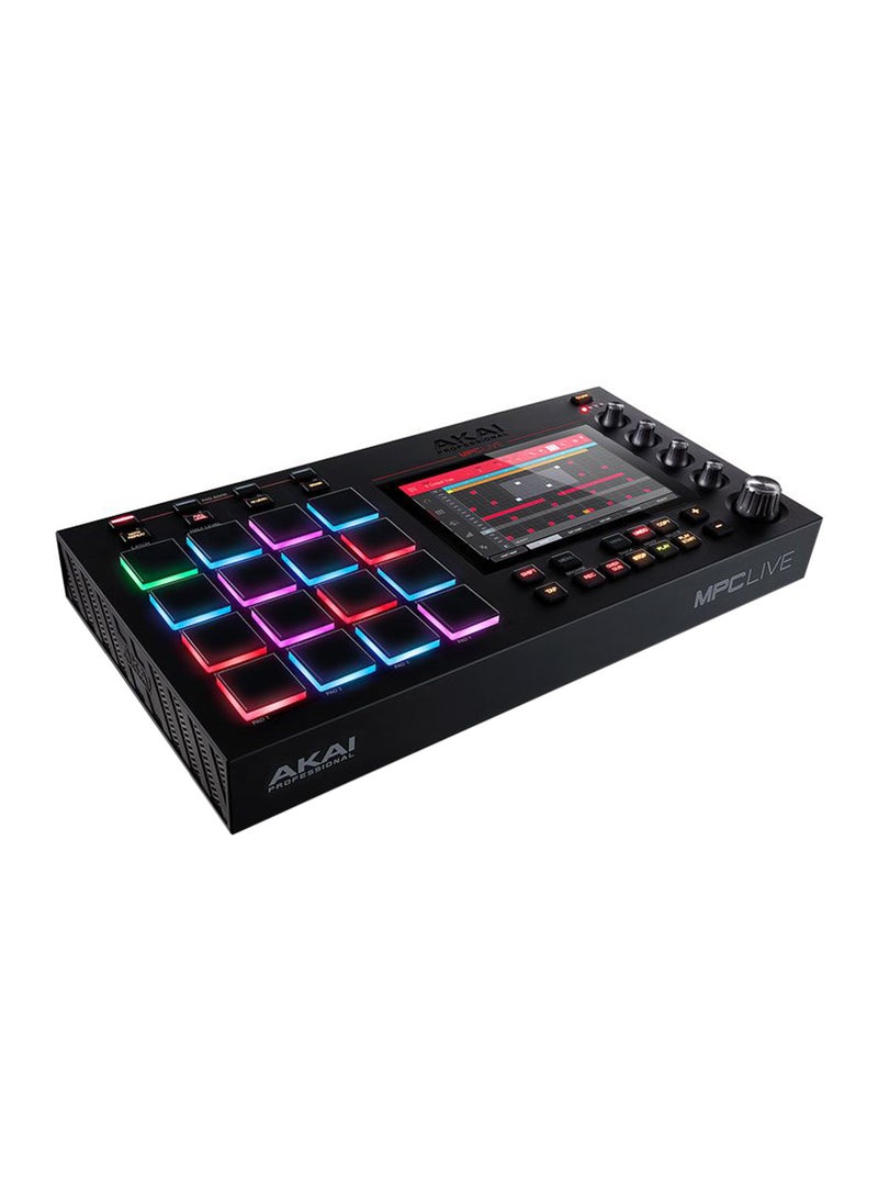 AKAI - MPC Live - Standalone Music Production Center with Sampler and Sequencer MPCLIVEXEU Black - Image 1