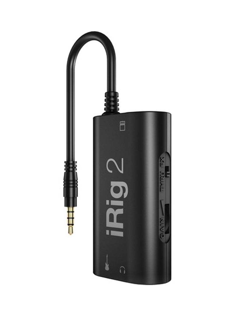IK Multimedia - iRig 2 - Guitar Interface for iPhone, iPad, iPod Touch, Mac, and Android - Image 1