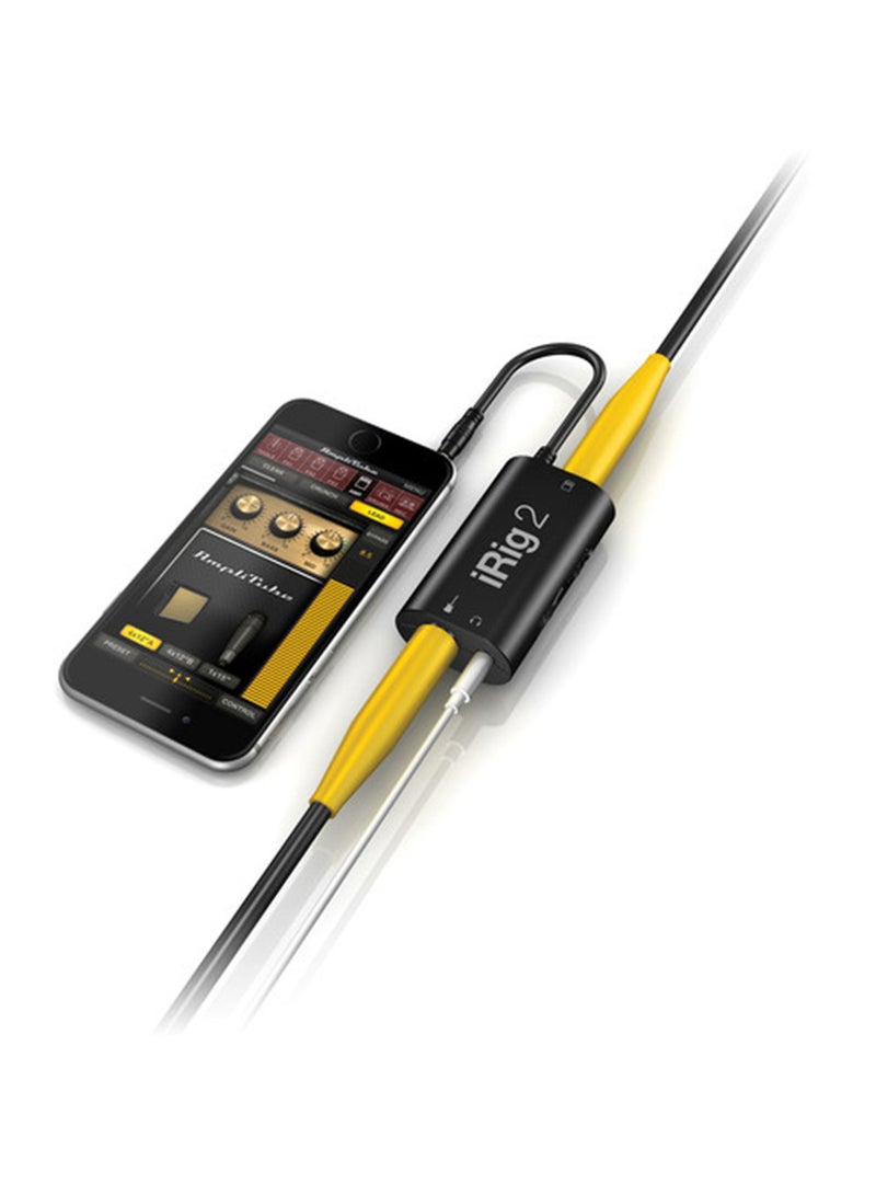 IK Multimedia - iRig 2 - Guitar Interface for iPhone, iPad, iPod Touch, Mac, and Android - Image 1
