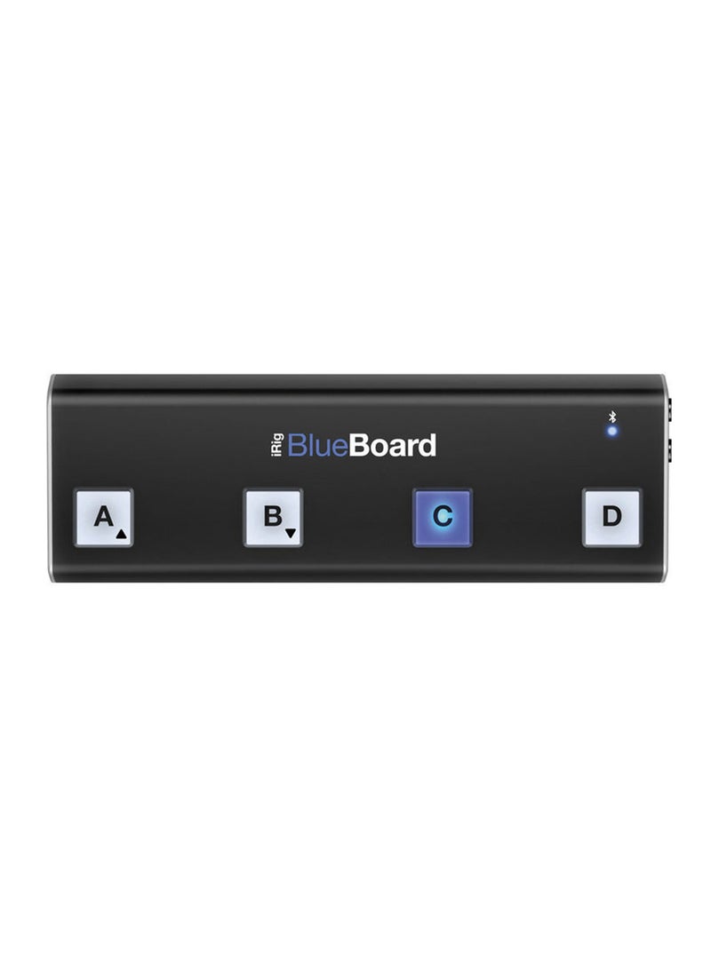 IK Multimedia - iRig BlueBoard - The first wireless MIDI pedalboard controller for iPhone, iPad and Mac IP-IRIG-BBRD-IN Black - Image 1