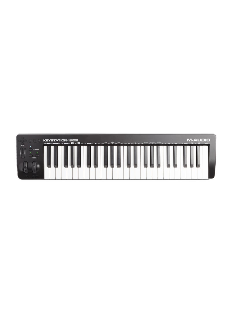 M-Audio Keystation 49 MK3 - 49-Key USB-Powered MIDI Controller  - Image 1
