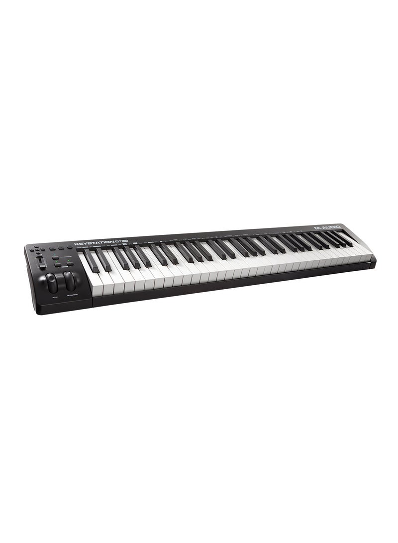 M-Audio Keystation 61 MK3 - 61-Key USB-Powered MIDI Controller KEYSTATION61MK3 Black  - Image 2