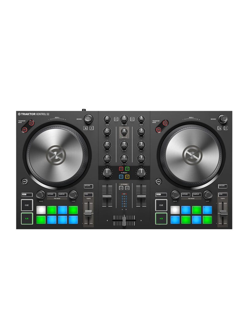 Traktor Kontrol S2 Mk3 - 2-Channel DJ Controller 25421 Black