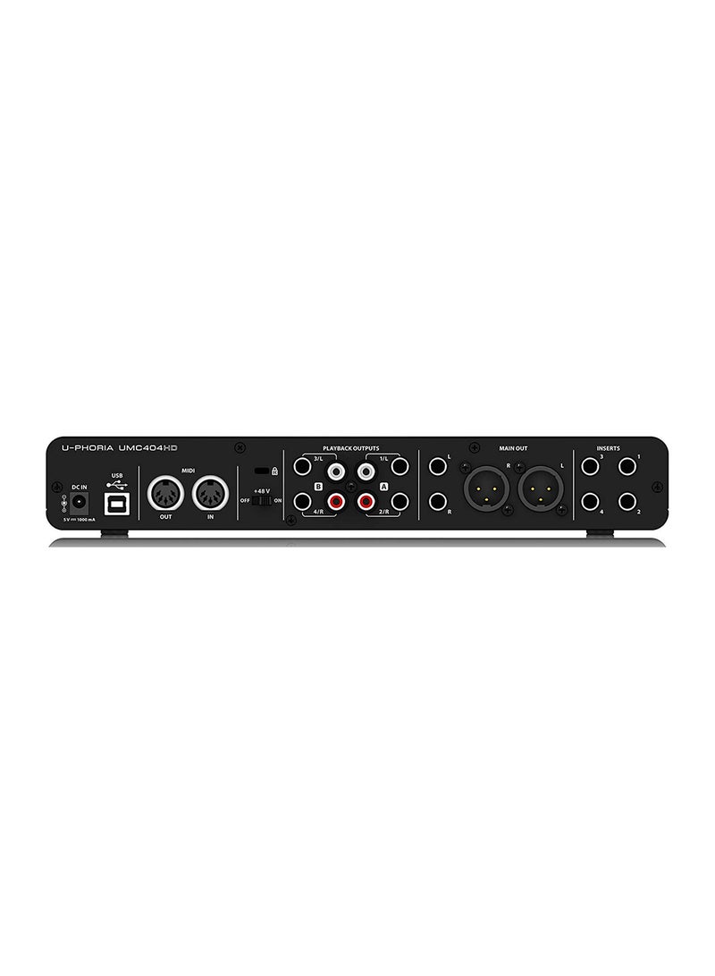 behringer Amplifier U-Phoria UMC404HD Black - Image 2