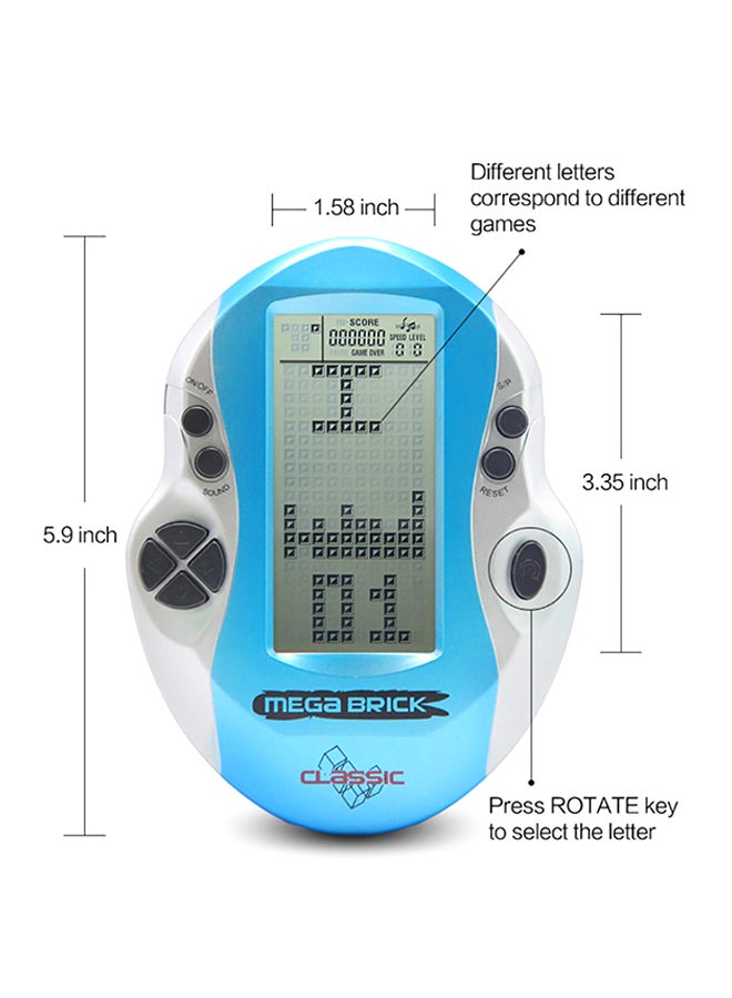 LCD Mini Portable Brick Game Handheld Gamepad - Image 3