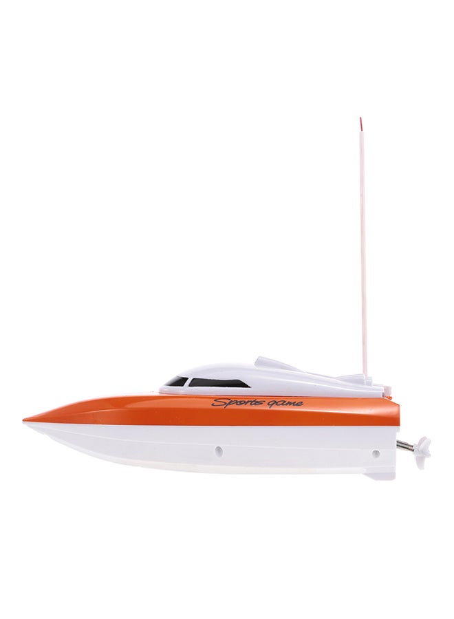 قارب صغير للسباق مزود بجهاز تحكم عن بُعد 29x22x8سم - Image 1