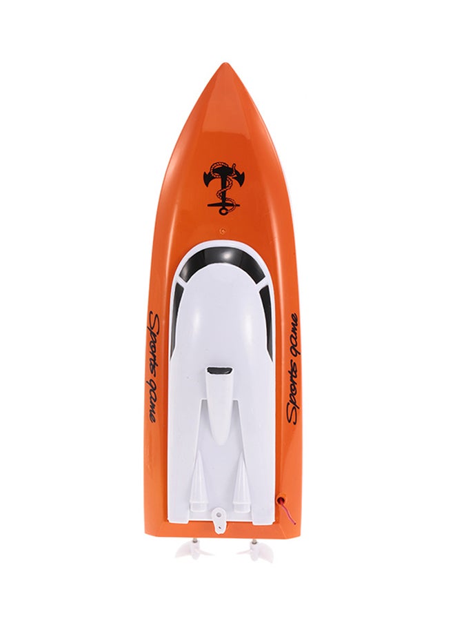 قارب صغير للسباق مزود بجهاز تحكم عن بُعد 29x22x8سم - Image 2