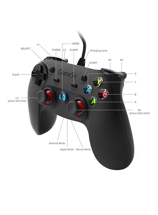 Generic - Game Sir Wired USB Gamepad Game Controller - Image 1
